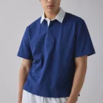 Azure Monarch Short Sleeve Rugby Shirt
