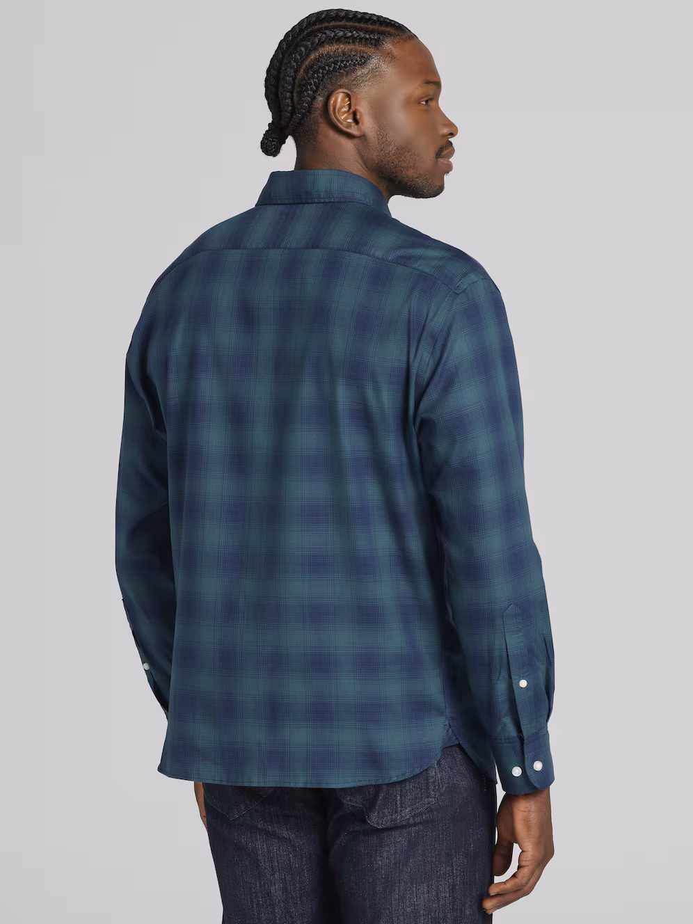 66MA_62_JOSEPH_ABBOUD_HERITAGE_T_SHIRTS_GREEN_CHECK_ALT3