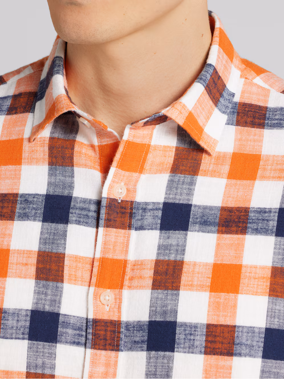 66P2_79_JOSEPH_ABBOUD_LONG_SLEEVE_BUTTON_UP_SHIRTS_ORANGEBLUE_MAIN
