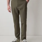 Camel Slim Leg Stretch Cotton Chino